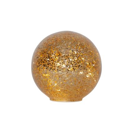 Eglo 411346 - LED Christmas decoration STAR FALL 15xLED/2xAA Ø 15 cm gold
