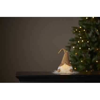 Eglo - LED Christmas decoration 1xLED/0,06W/3xAG13 gold