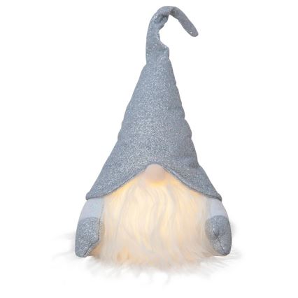 Eglo - LED Christmas decoration 1xLED/0,06W/3xAG13 grey