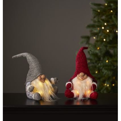 Eglo - LED Christmas decoration 4xLED/0,06W/3xAA red