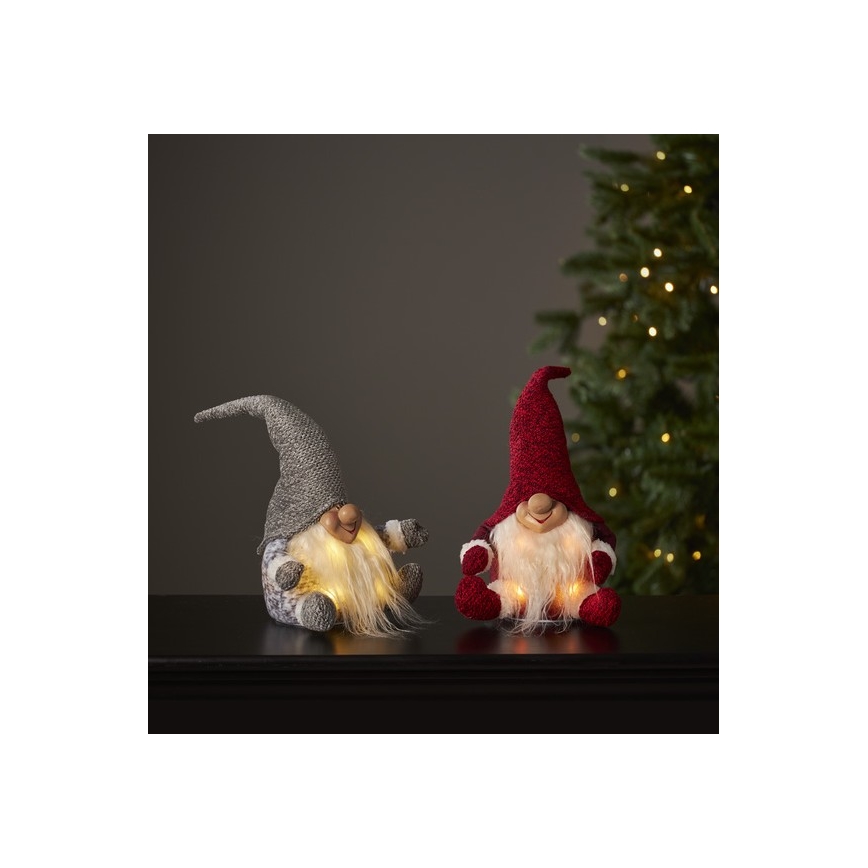 Eglo - LED Christmas decoration 4xLED/0,06W/3xAA red