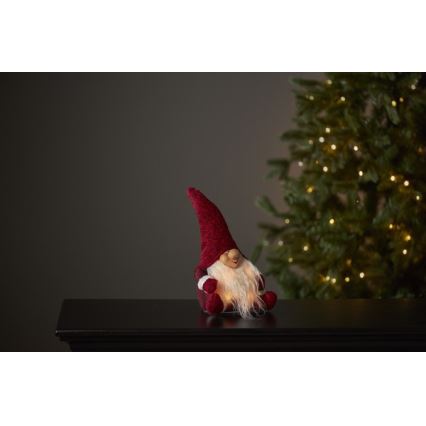 Eglo - LED Christmas decoration 4xLED/0,06W/3xAA red