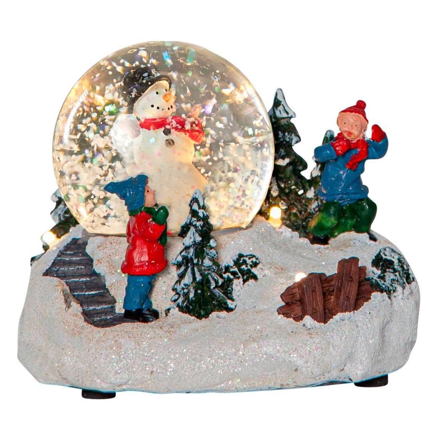 Eglo 411482 - LED Christmas decoration WINTERVILLE LED/2xAAA snow globe