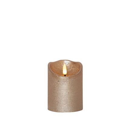 Eglo 411498 - LED Candle FLAMME RUSTIC LED/2xAA gold