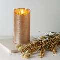 Eglo 411501 - LED Christmas decoration FLAME LED/0.03W/2xAA gold