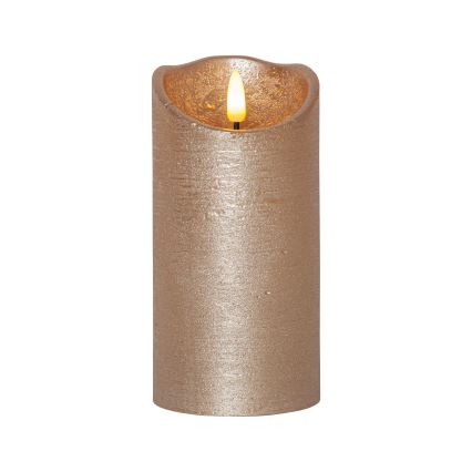 Eglo 411501 - LED Christmas decoration FLAME LED/0.03W/2xAA gold