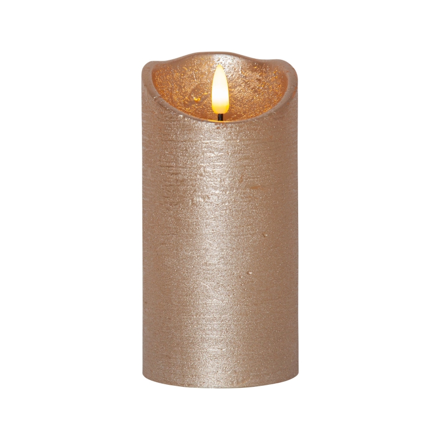 Eglo 411501 - LED Christmas decoration FLAME LED/0.03W/2xAA gold