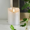 Eglo 411502 - LED Candle FLAMME RUSTIC LED/2xAA silver