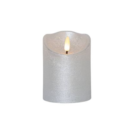 Eglo 411502 - LED Candle FLAMME RUSTIC LED/2xAA silver