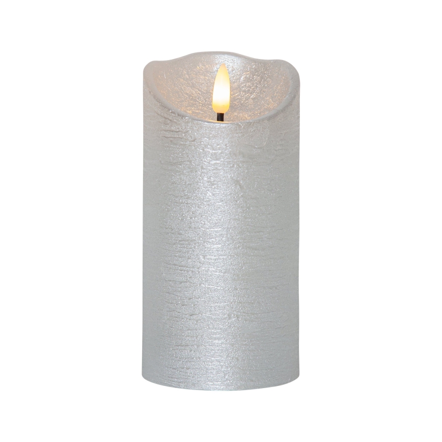 Eglo 411514 - LED Christmas decoration FLAME LED/0,03W/2xAA silver