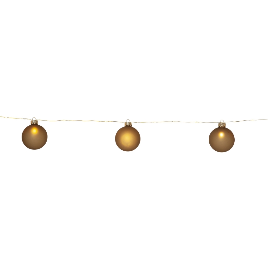 Eglo 411557 - Christmas chain BLISS 22xLED/3xAA 2,6m warm white