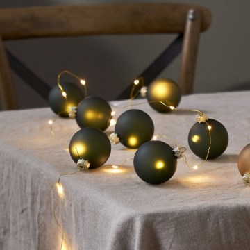 Eglo 411558 - LED string BLISS 22xLED/3xAA 2.6m warm white