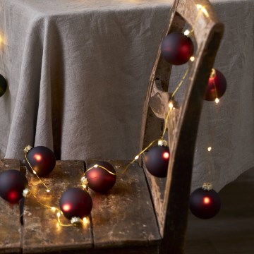 Eglo 411559 - BLISS Christmas string lights 22xLED/3xAA 2,6m warm white