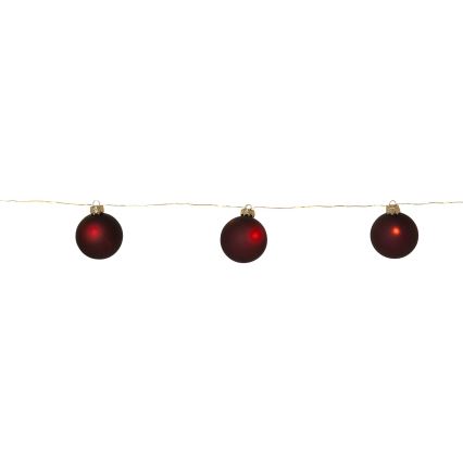 Eglo 411559 - BLISS Christmas string lights 22xLED/3xAA 2,6m warm white