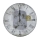 Eglo 41186 - Wall clock Vintage postcard