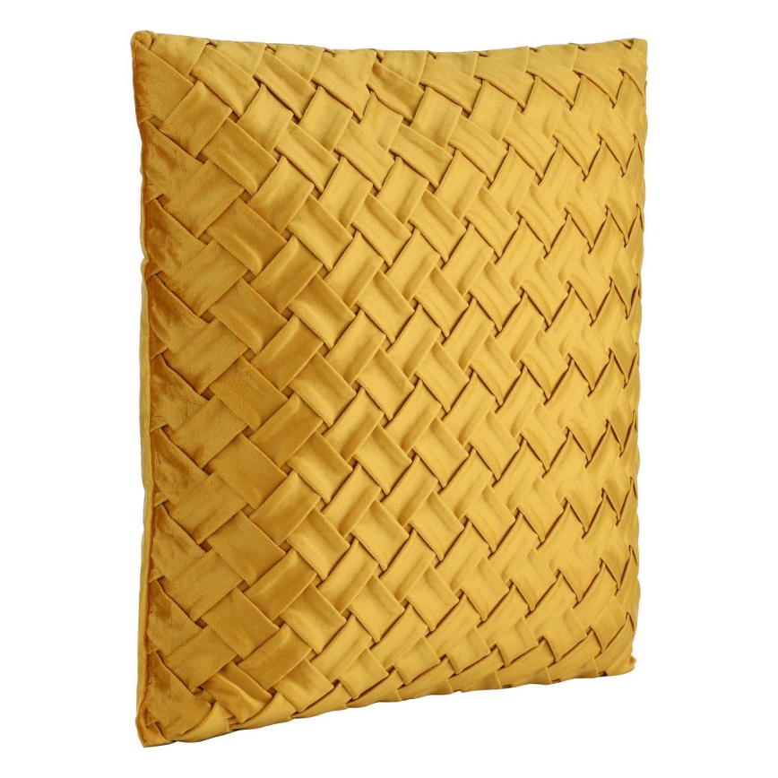 Eglo - Decorative pillow 45x45 cm yellow