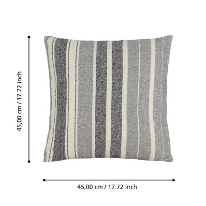Eglo 420003 - CHEVERY Decorative Cushion 45x45 cm, Grey