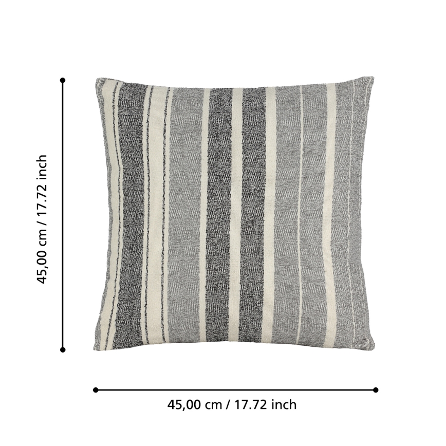 Eglo 420003 - CHEVERY Decorative Cushion 45x45 cm, Grey