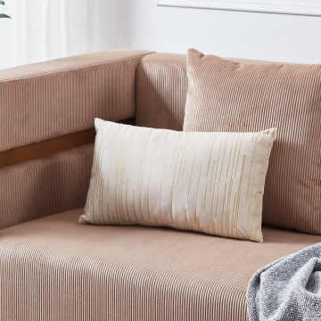 Eglo 420018 - CHEVERY Decorative Cushion 30 x 50 cm Cream/Gold