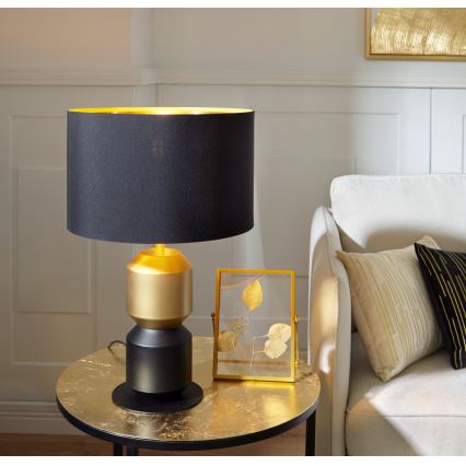 Eglo 420018 - CHEVERY Decorative Cushion 30 x 50 cm Cream/Gold