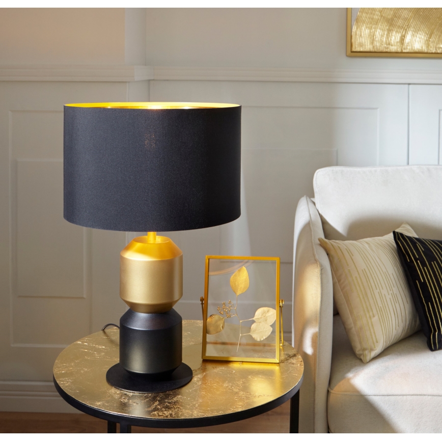 Eglo 420018 - CHEVERY Decorative Cushion 30 x 50 cm Cream/Gold