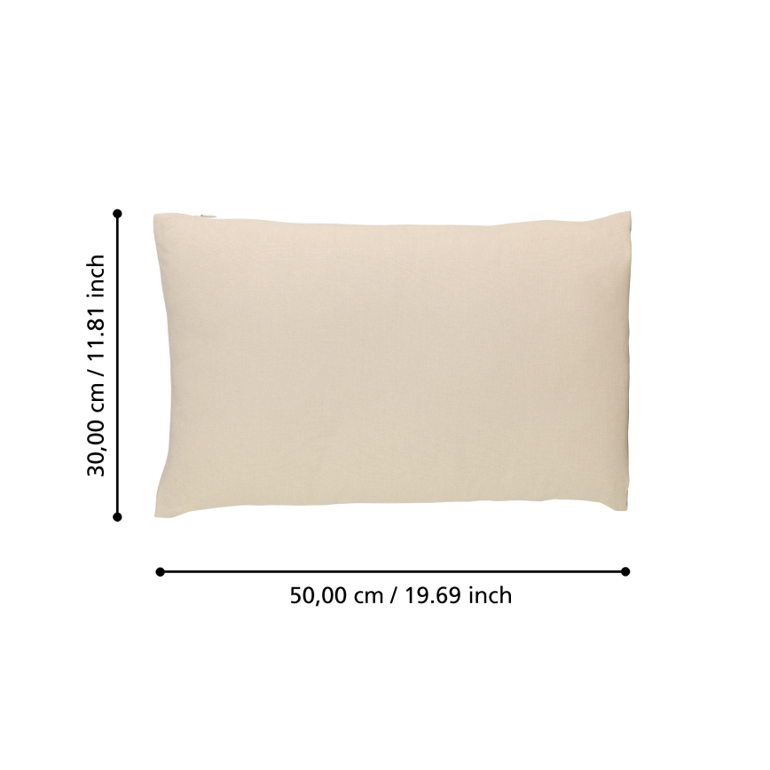 Eglo 420021 - ILES Decorative Cushion 30x50 cm beige