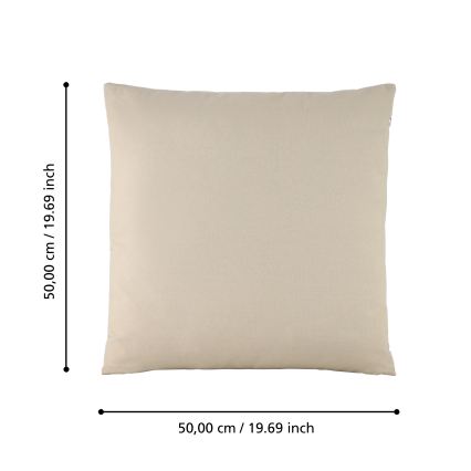 Eglo 420022 - ILES Decorative Cushion 50x50 cm beige