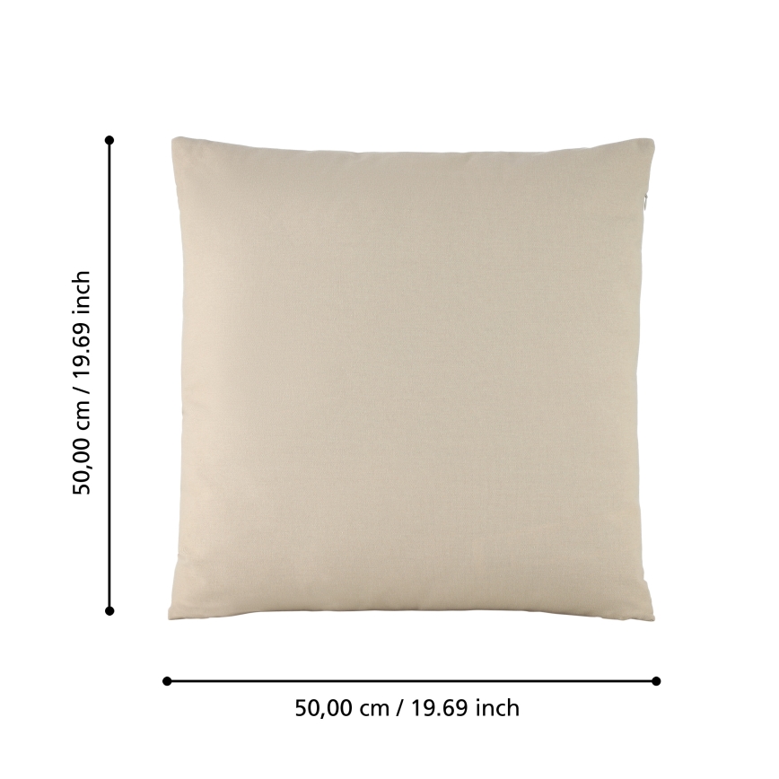 Eglo 420022 - ILES Decorative Cushion 50x50 cm beige