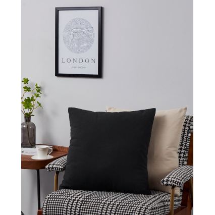 Eglo 420024 - ILES Decorative Cushion, 50 x 50 cm, Black