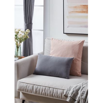 Eglo 420027 - Decorative cushion ILES 30x50 cm grey