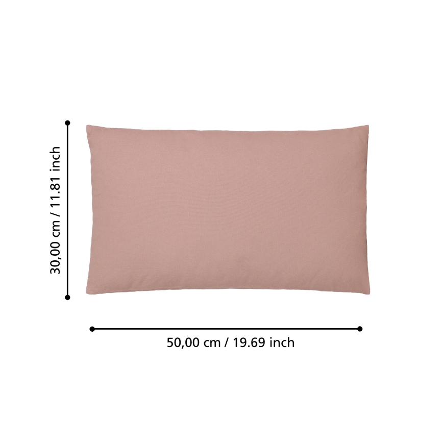 Eglo 420029 - ILES Decorative Cushion, 30 x 50 cm, Pink