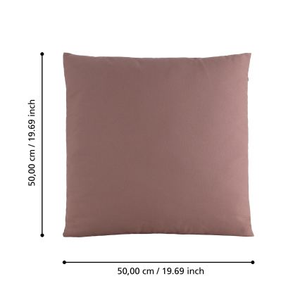 Eglo 420031 - ILES Decorative Cushion 50x50 cm, Pink