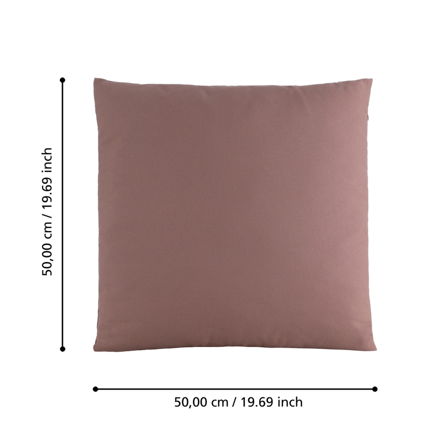 Eglo 420031 - ILES Decorative Cushion 50x50 cm, Pink