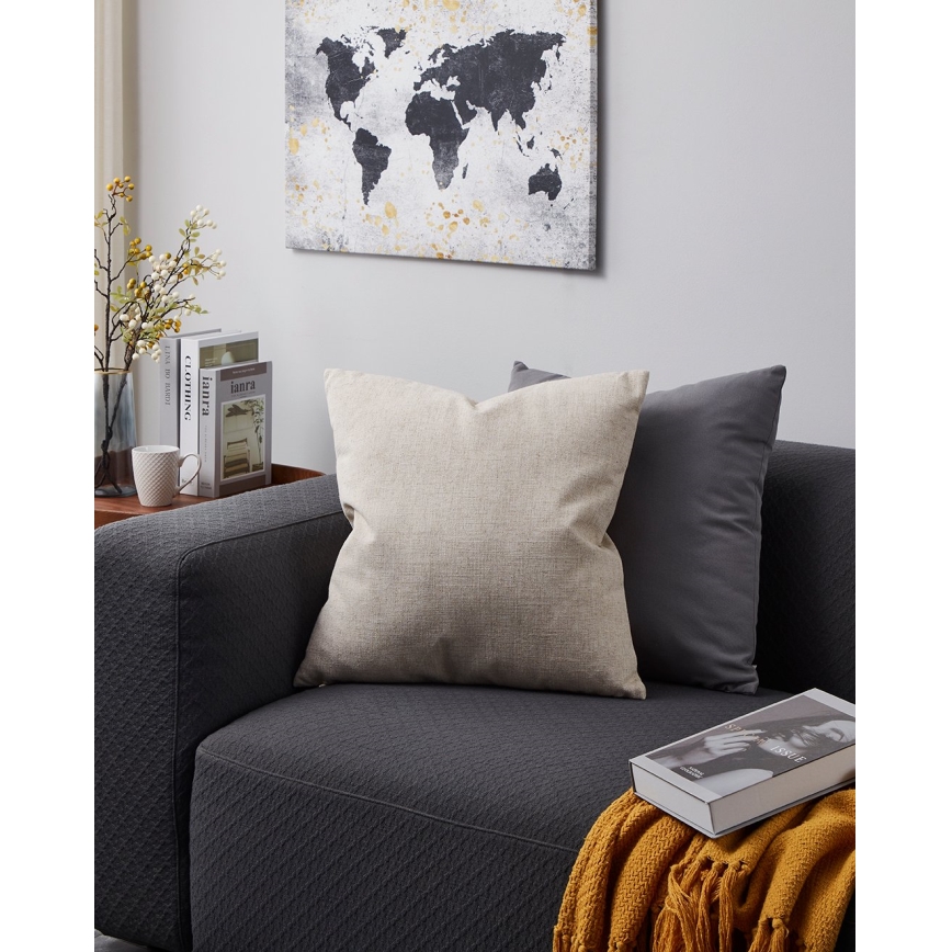 Eglo 420033 - ILES Decorative Cushion 50x50 cm Beige