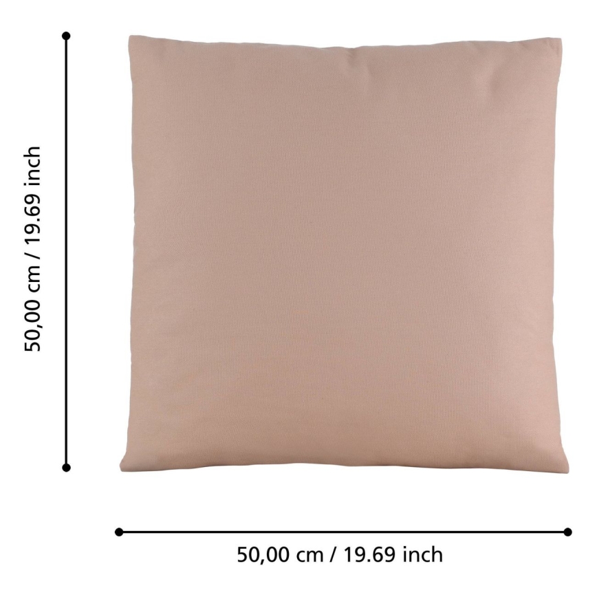 Eglo 420035 - ILES Decorative Cushion 50x50 cm Pink