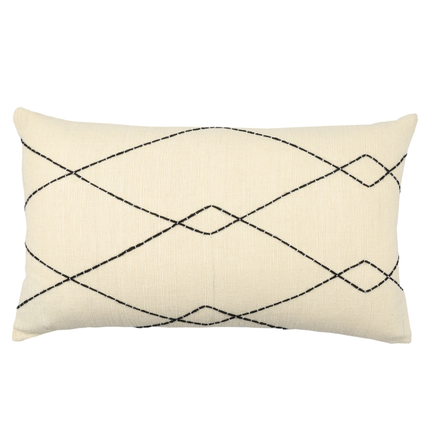 Eglo 420042 - CHEVERY Decorative Cushion 35x60 cm Beige/Black
