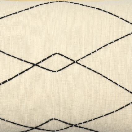 Eglo 420042 - CHEVERY Decorative Cushion 35x60 cm Beige/Black