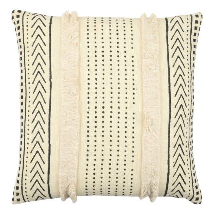 Eglo 420046 - CHEVERY Decorative Cushion 50 x 50 cm, Beige/Black
