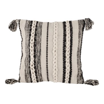 Eglo 420055 - Decorative cushion CHEVERY 45x45 cm cream/black