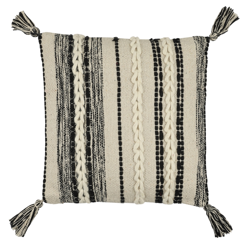 Eglo 420055 - Decorative cushion CHEVERY 45x45 cm cream/black