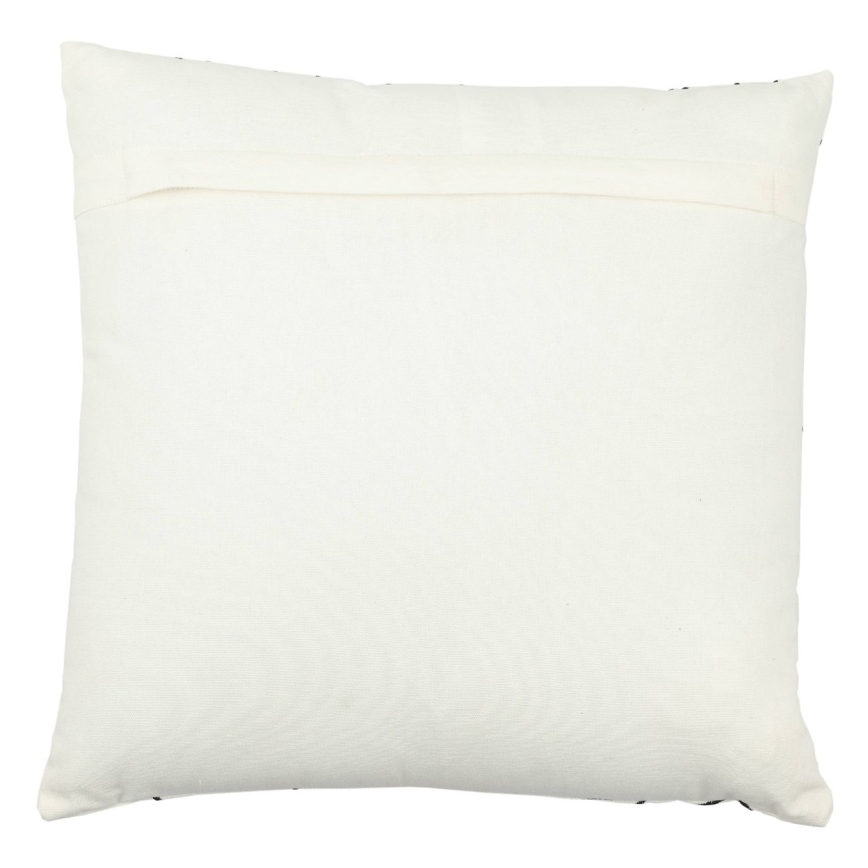 Eglo - Decorative pillow 45x45 cm white/black