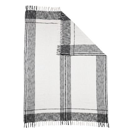 Eglo 420063 - CHEVERY Bedspread 170x130 cm white/gray