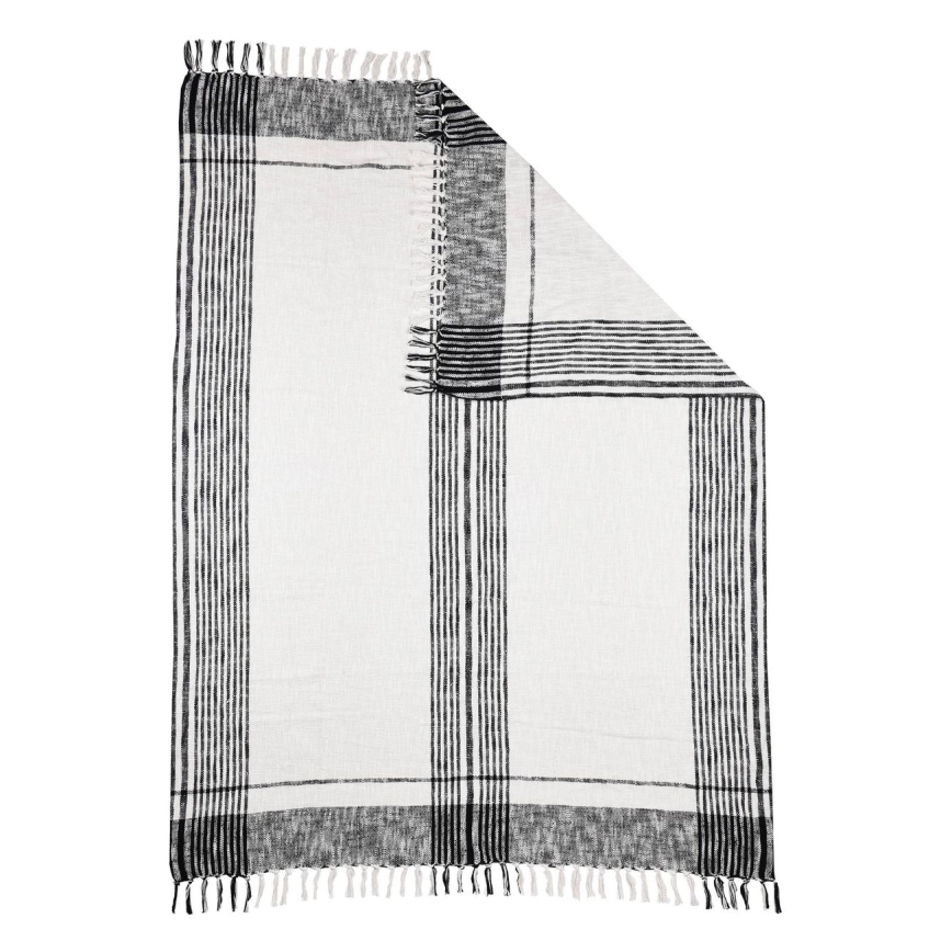Eglo 420063 - CHEVERY Bedspread 170x130 cm white/gray