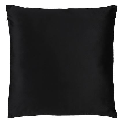 Eglo - Decorative pillow 45x45 cm black/silver