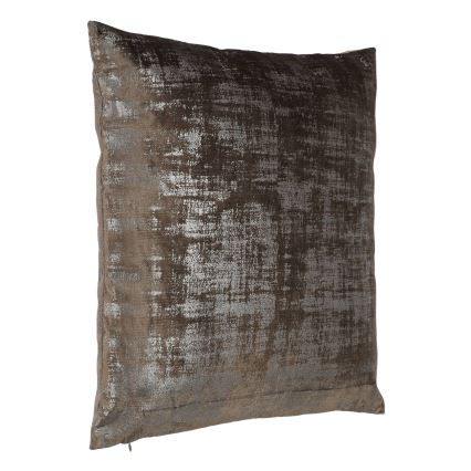 Eglo - Decorative pillow 45x45 cm brown