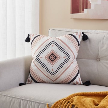 Eglo 420079 - CHEVERY Decorative Cushion 45 x 45 cm Beige/Black