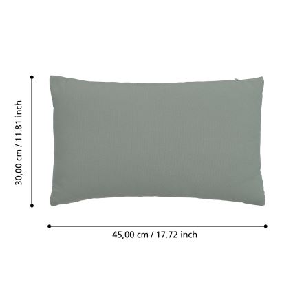 Eglo 420087 - ILES Decorative Cushion, 30 x 45 cm, Green