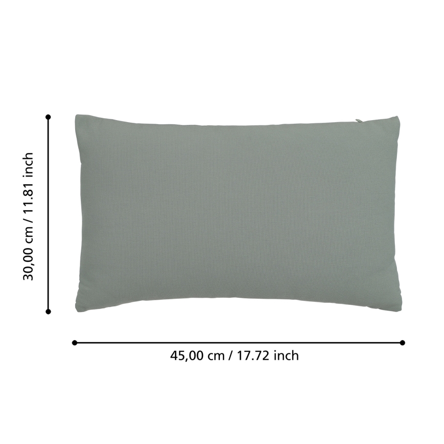 Eglo 420087 - ILES Decorative Cushion, 30 x 45 cm, Green