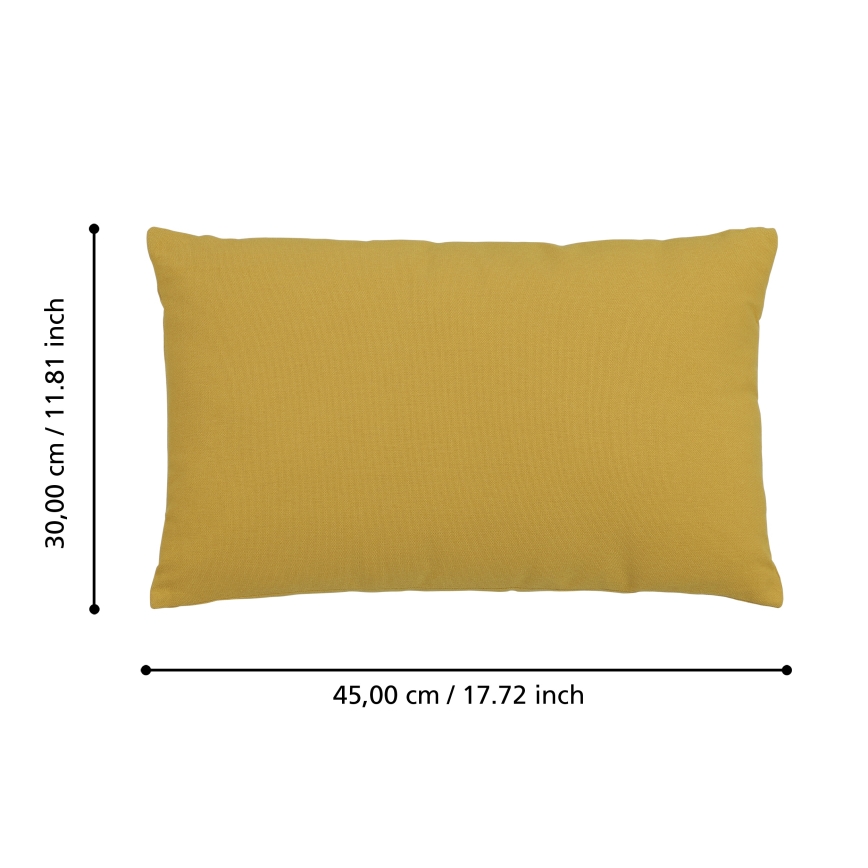 Eglo 420092 - Decorative Cushion ILES 30x45 cm Yellow
