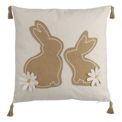 Eglo 420097 - CHEVERY Decorative Cushion 45x45 cm Beige/Brown